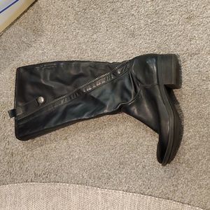 Black Knee-high boots Dressbarn